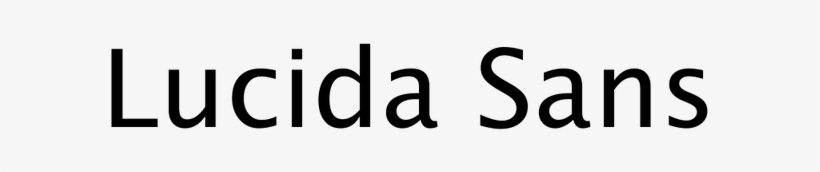Lucida Sans In Use Fonts In Use - Black-and-white, transparent png