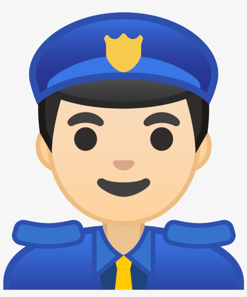 Download Svg Download Png - Emoji Policial Whatsapp, transparent png