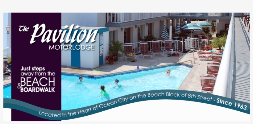 Enjoy A Relaxing Afternoon By The Pool Or In Our Beautiful - Pavilion Motor Lodge, transparent png