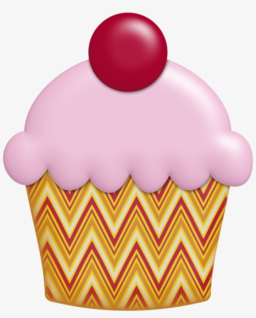 Happy Birthday Png - Cupcake, transparent png
