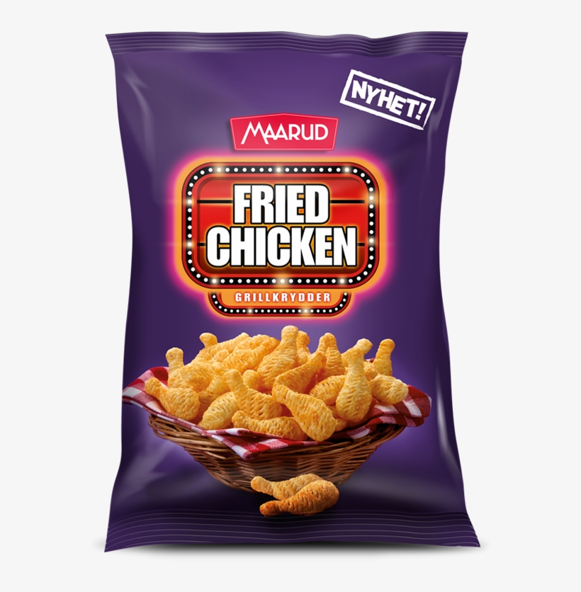 Favorite Snacks In Norway, Treats In Norway, Favorite - Maarud Fried Chicken, transparent png
