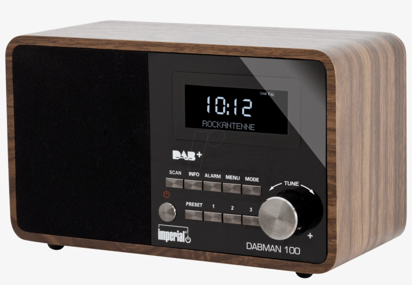 Dab/dab /fm Radio Imperial 22 220 - Imperial Telestar Dabman 100 Portable Digital Black, transparent png