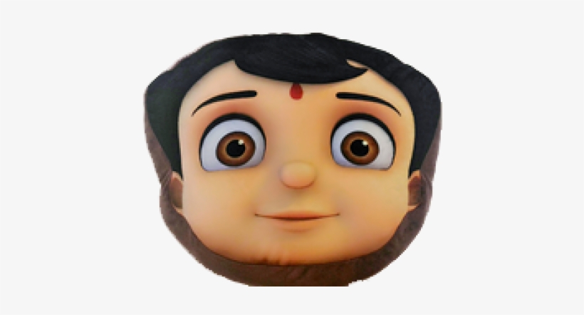 Chhota Bheem Face Cushion - Multicolor, transparent png