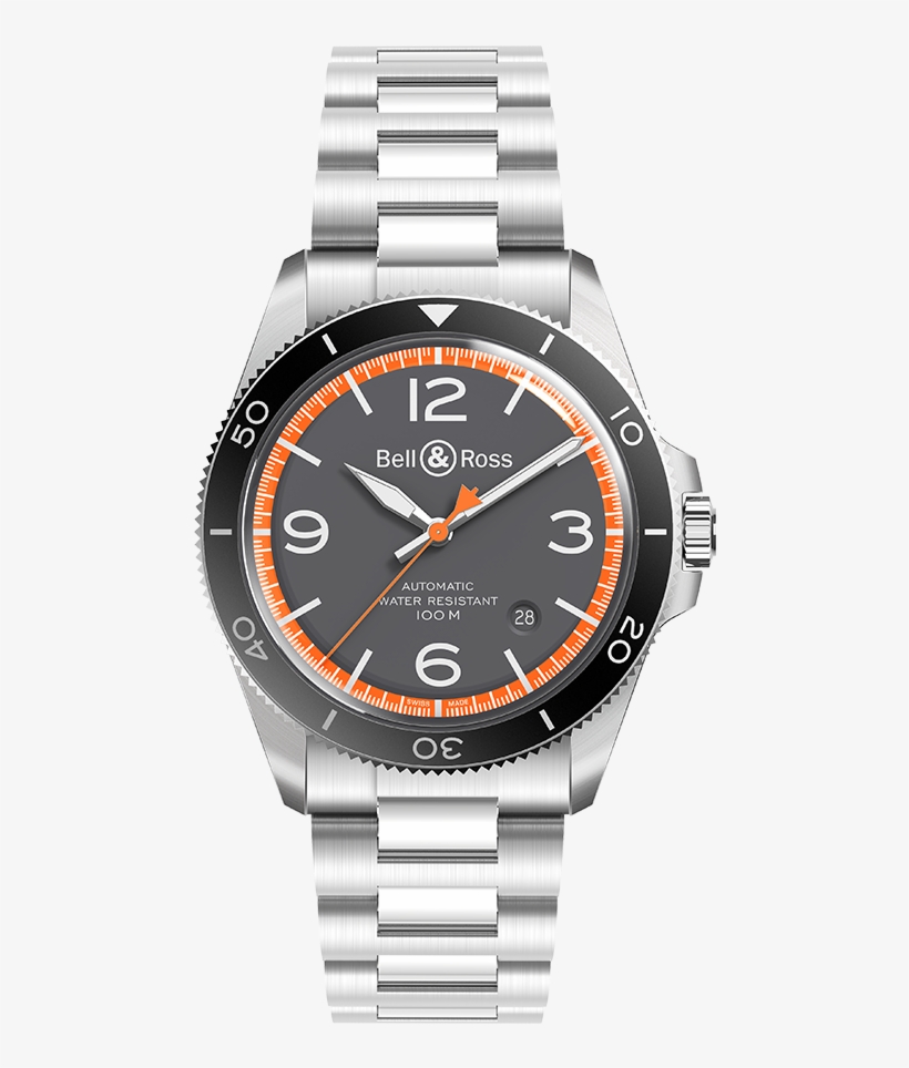 Bell & Ross Garde Cote, transparent png