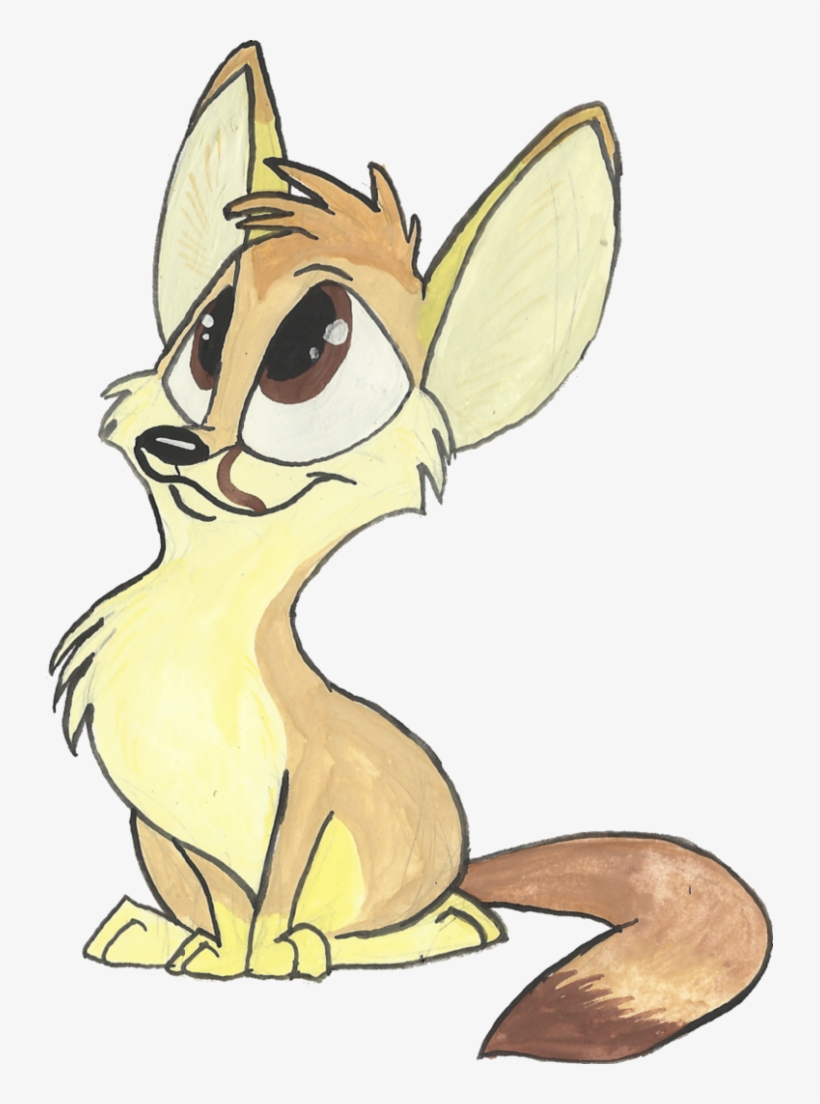 Fennec Fox Png Image - Clipart Of Fennec Png, transparent png
