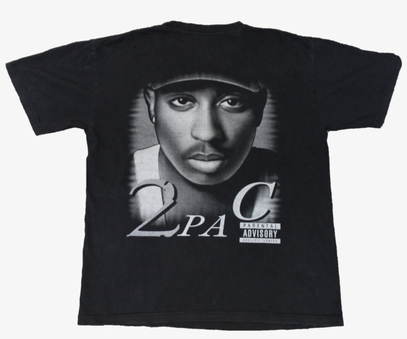 2pac 1990's 'parental Advisory' Large, transparent png