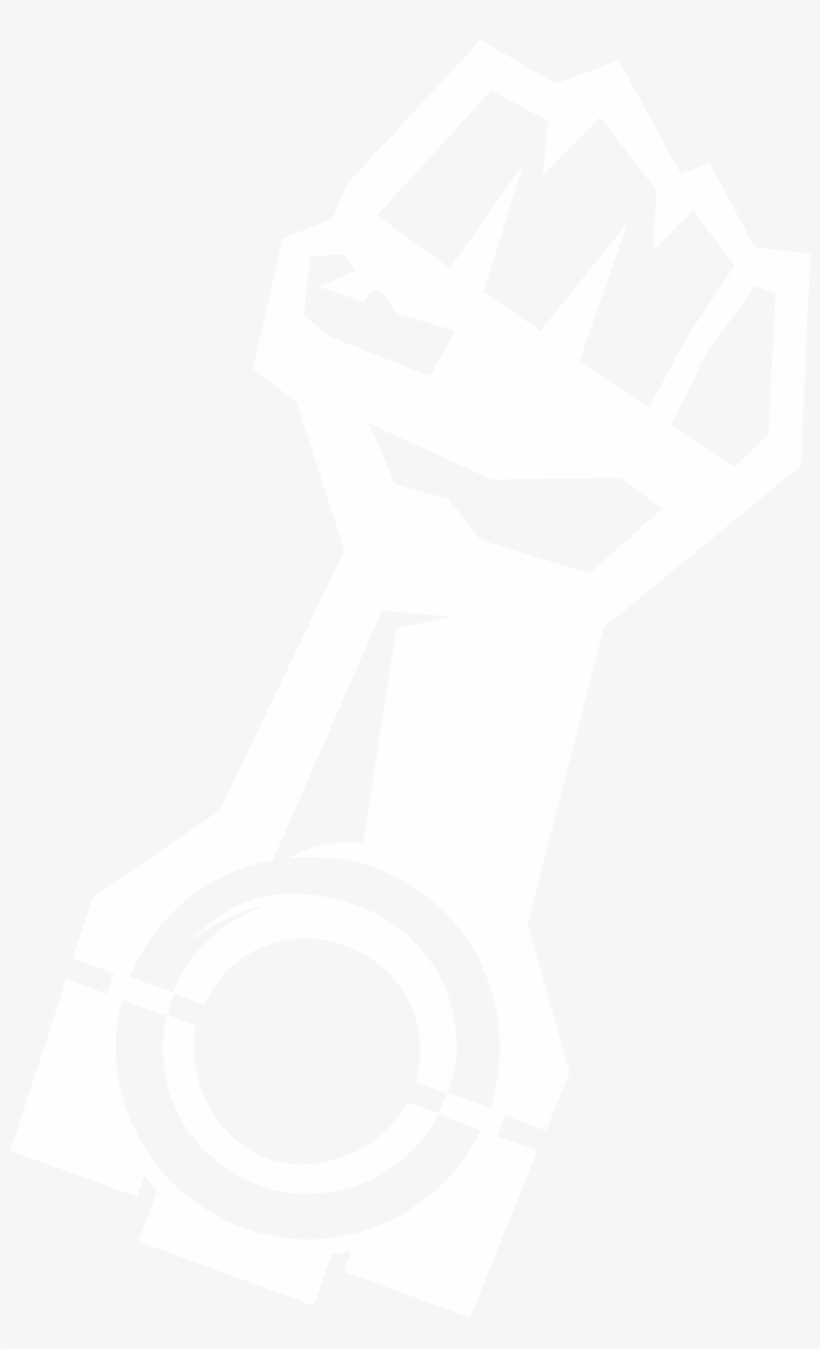 Png - White Fist - Motorfist Logo, transparent png