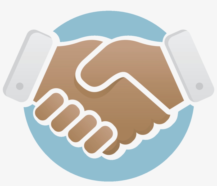 Handshake Logo Png Contract Icon Clipart - Handshake Icon Vector, transparent png