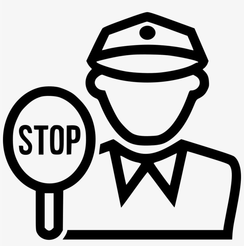 Png File - Traffic Police Icon, transparent png