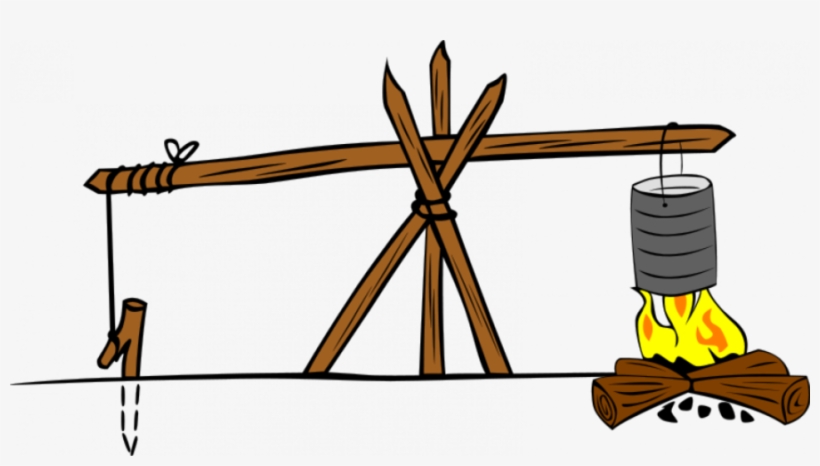 Pathfinder Camping Adventist Clipart Camping Campfire - Cocinar En Un Campamento, transparent png