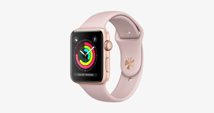 Apple Watch - Apple Watch Series 3 42mm, transparent png