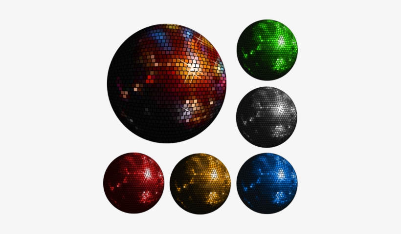 Mega Shiny Disco Balls - Disco Ball Vector, transparent png