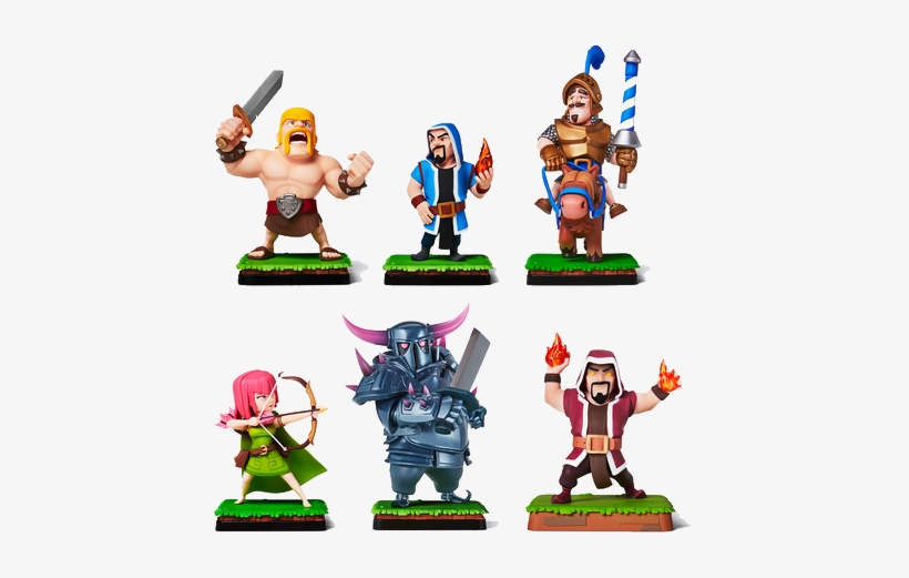 Six In-game Tournaments Will Be Organized, One Each - Clash Royale Figurine, transparent png