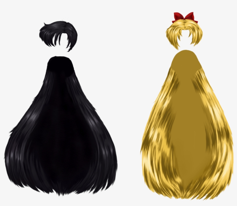 Sailor Moon Hair Png - Sailor Moon Hair Drawing, transparent png