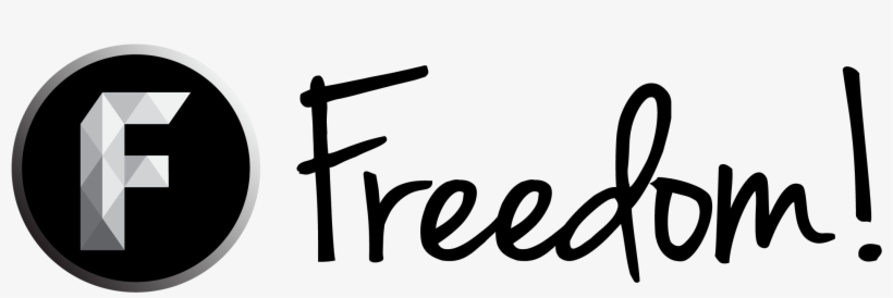 56 78k Freedom Logo White Text 20 Oct 2015 - Freedom Tm, transparent png