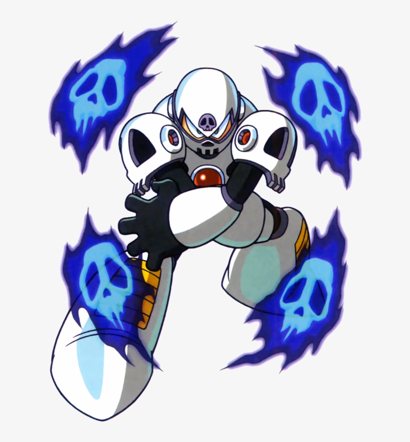 View Samegoogleiqdbsaucenao Skullman , - Mega Man Skull Man, transparent png