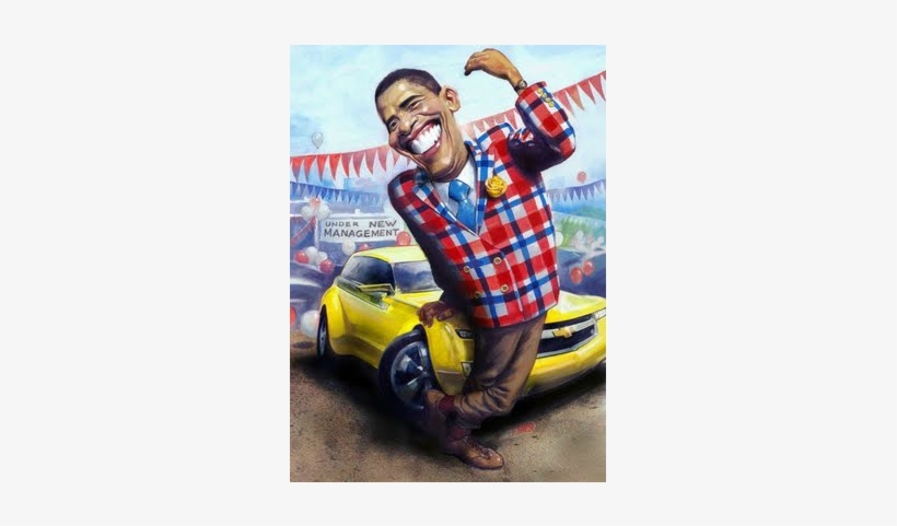 Car Salesman Obama - Obama Used Car Salesman, transparent png