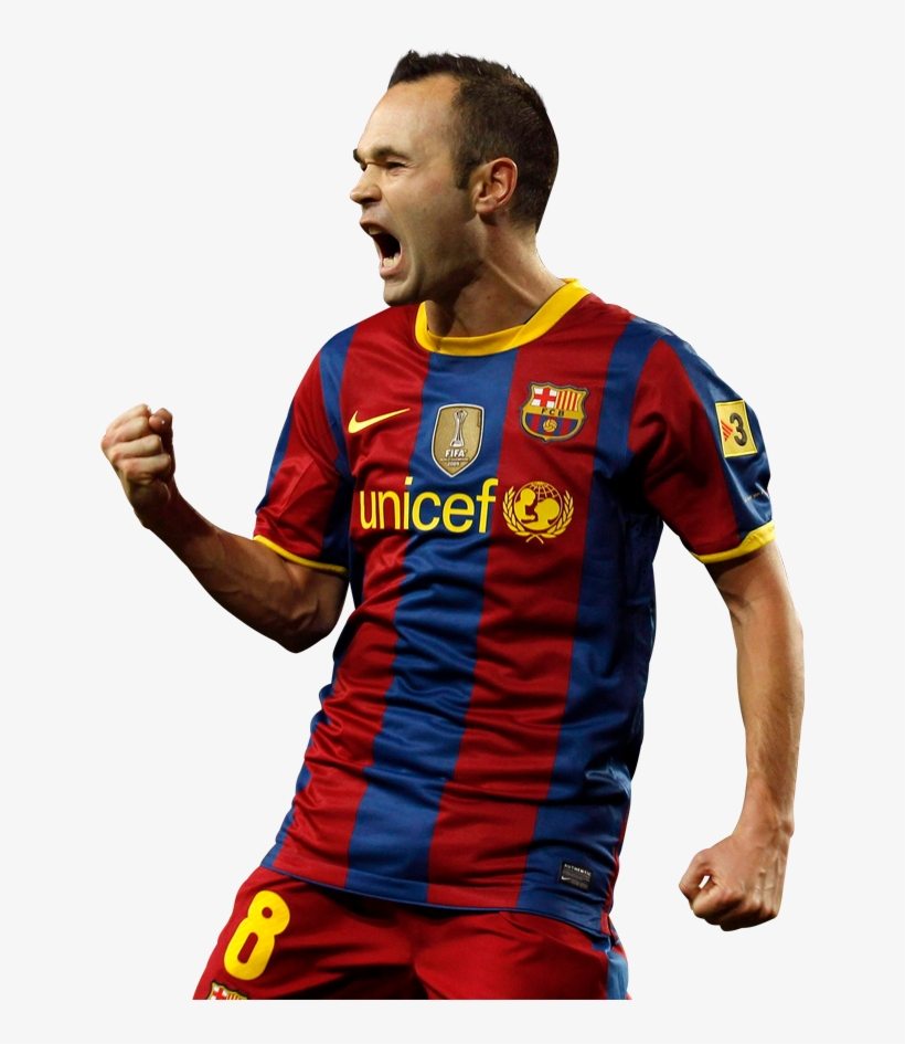 Messi Png - Iniesta En Png, transparent png