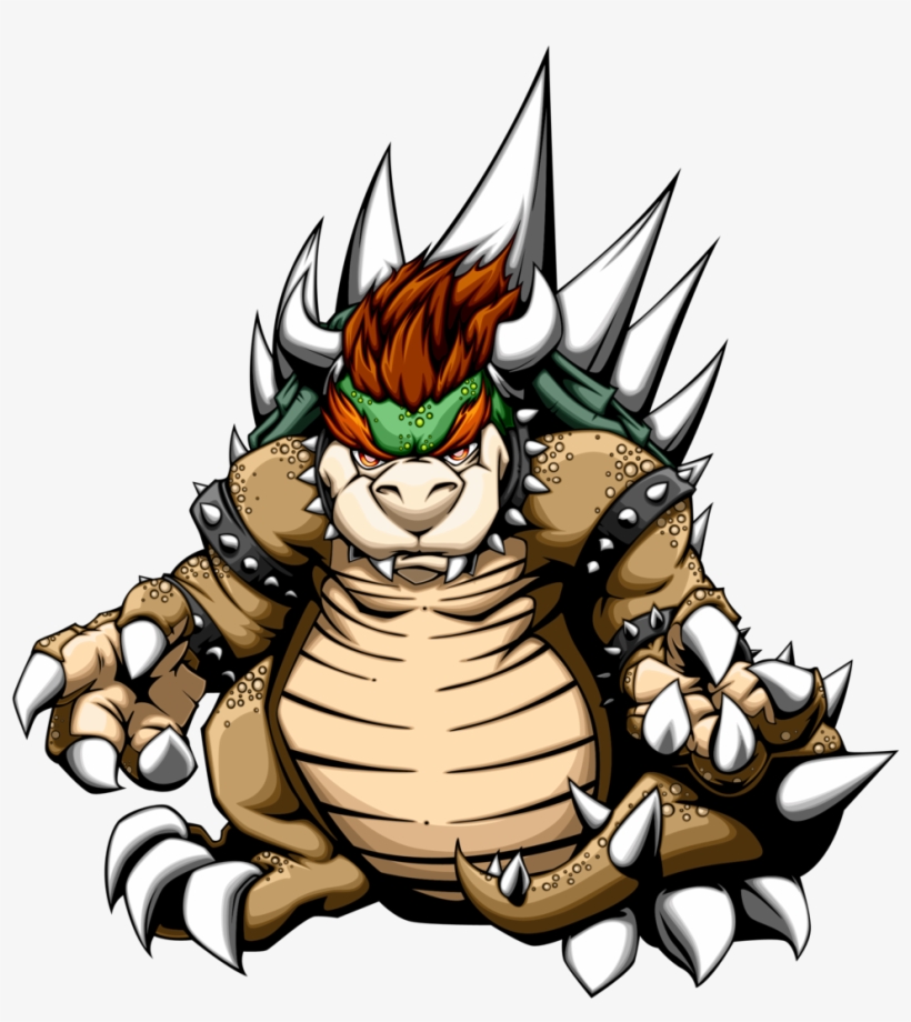 Smash-bowser, transparent png