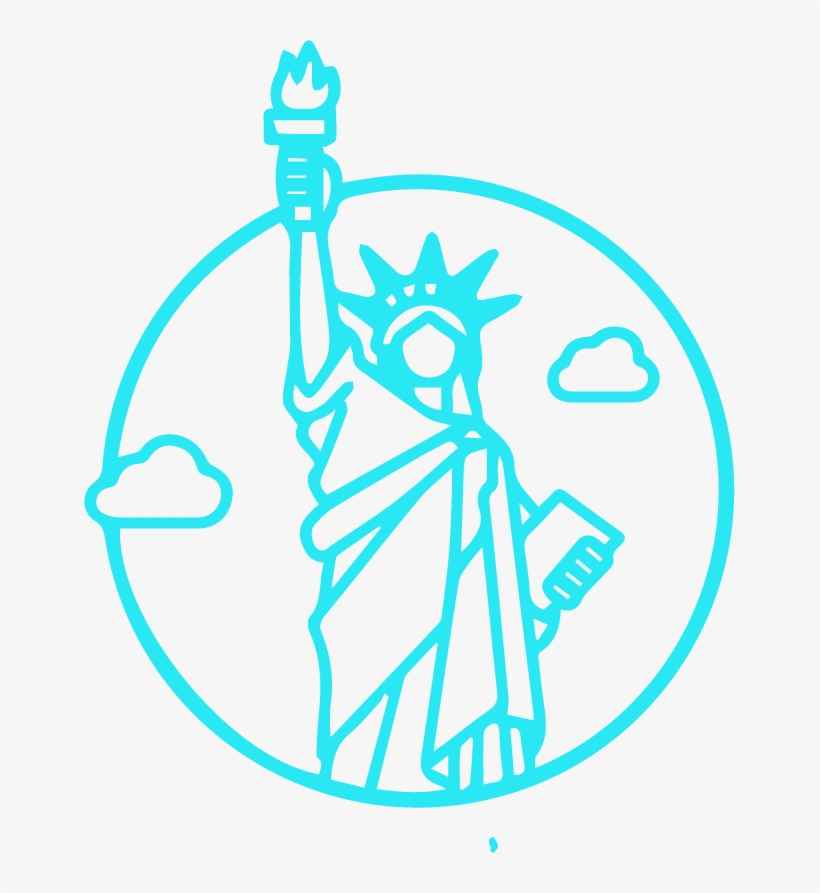 Culture - Vector Images Statue Of Liberty, transparent png