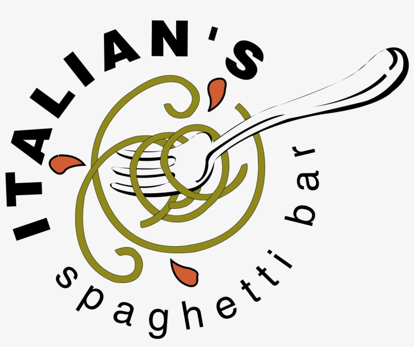 Italian's Spaghetti Bar Logo Png Transparent - Spaghetti Logo Png, transparent png
