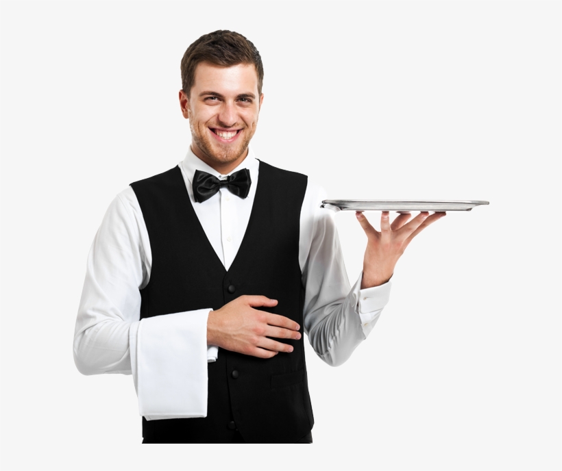 Chef With Plate - Chef With Plate Png, transparent png