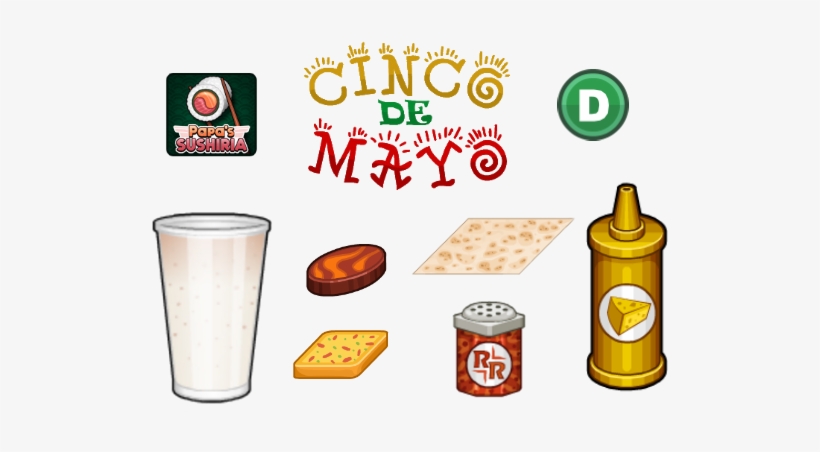 Cinco De Mayo Ingredients Sushiria - Ingredient, transparent png