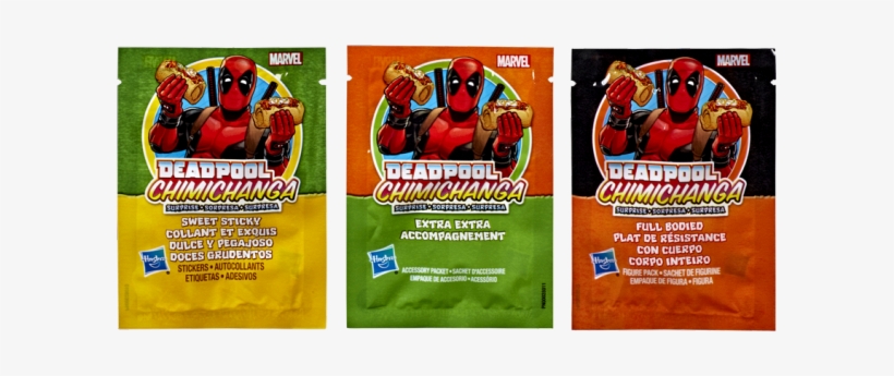 Deadpool Hasbro Chimichanga Surprises - Deadpool, transparent png