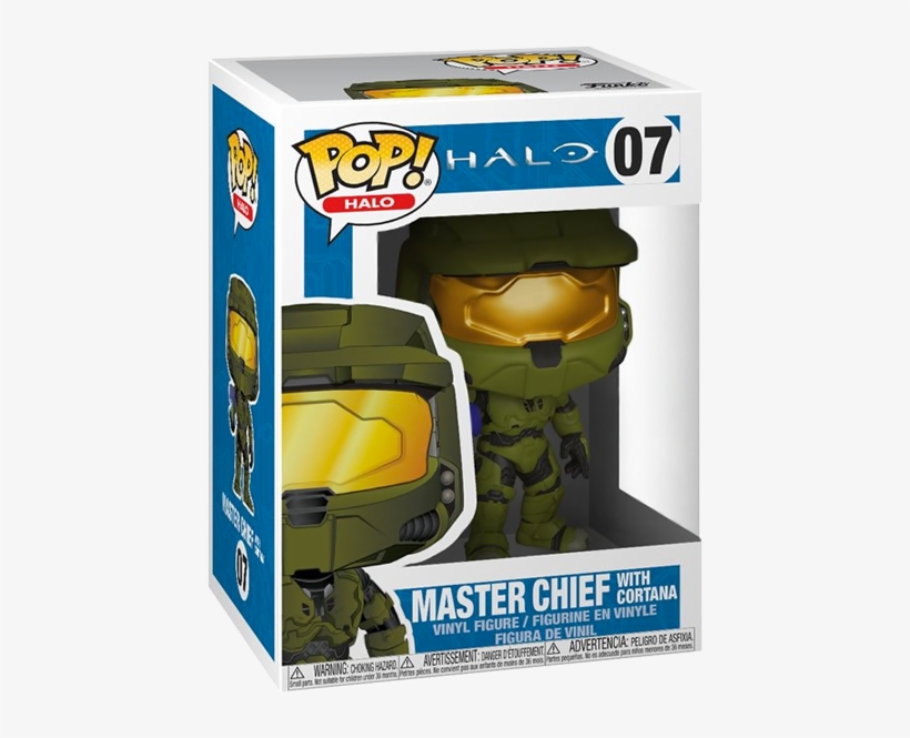 Master Chief With Cortana Pop Vinyl Figure - Funko Master Chief With Cortana, transparent png