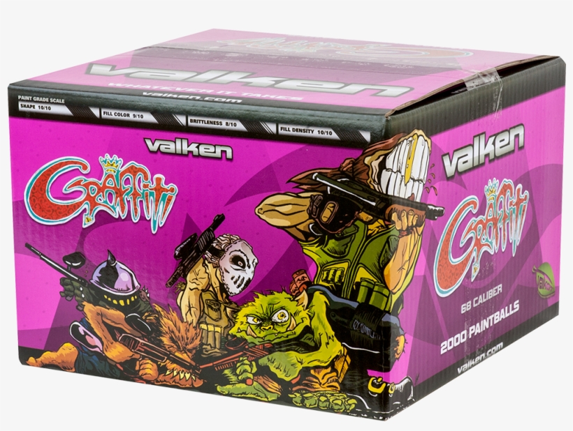 Valken, Graffiti, Paintballs - Valken Graffiti Paintballs, transparent png