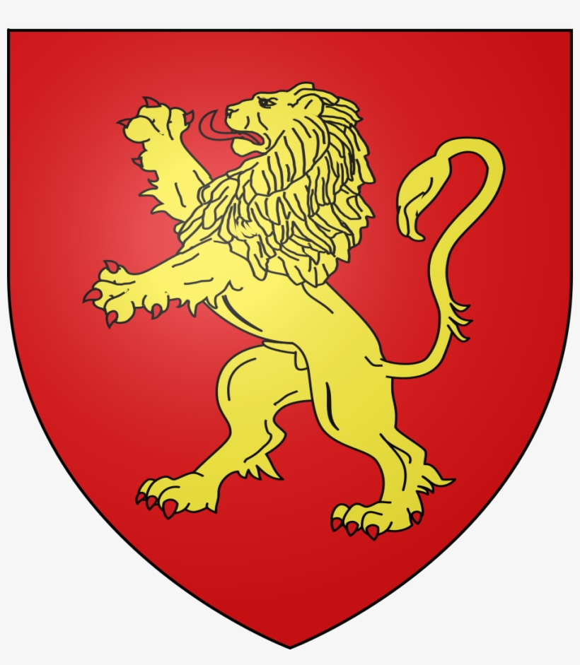 House Lannister Sigil Clipart Tywin Lannister A Game - Richard The Lionheart Sigil, transparent png