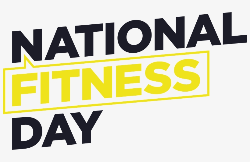 National Fitness Day Logo, transparent png
