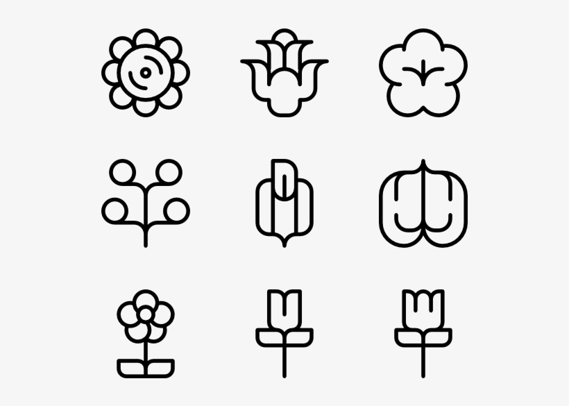 Flowers - Physiotherapy Icon, transparent png