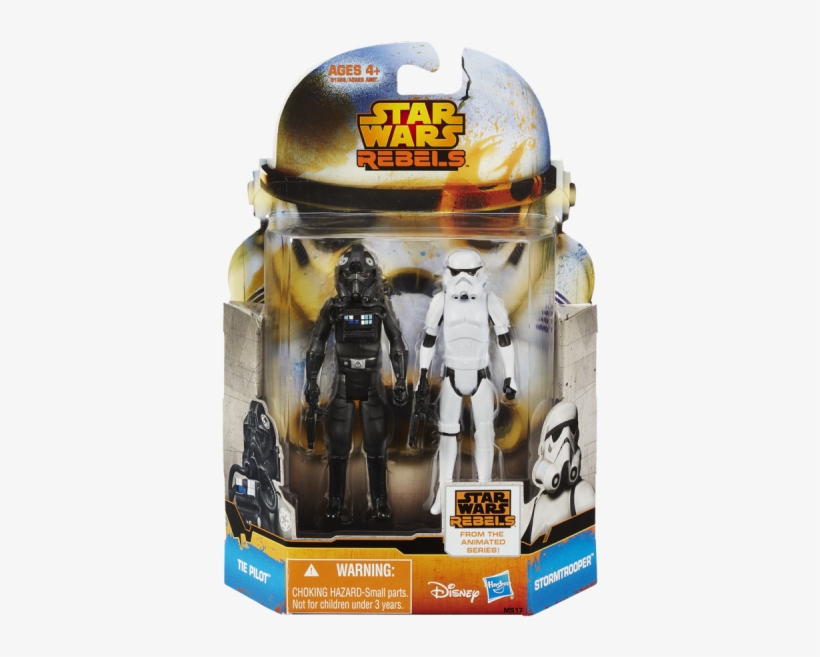 75" Mission Series 2-packs Stormtrooper & Tie Pilot - Sabine Star Wars Figure, transparent png