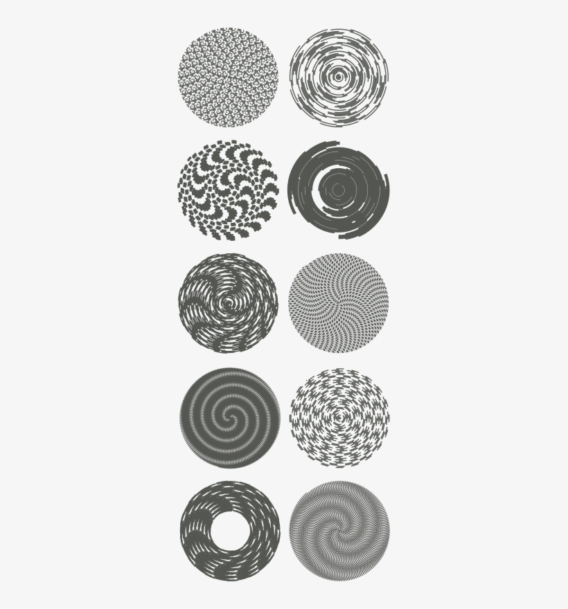 Spiral Design - Adesivos Para Vidros De Temperos, transparent png