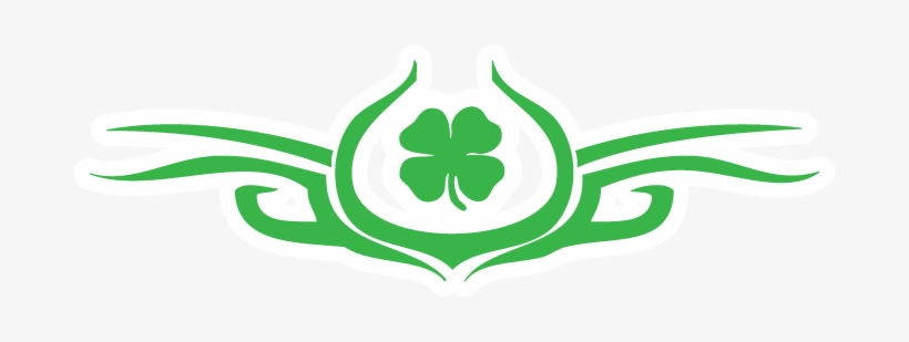 Butterfly Flowers & Humming Bird Tattoo For Female - Four-leaf Clover, transparent png