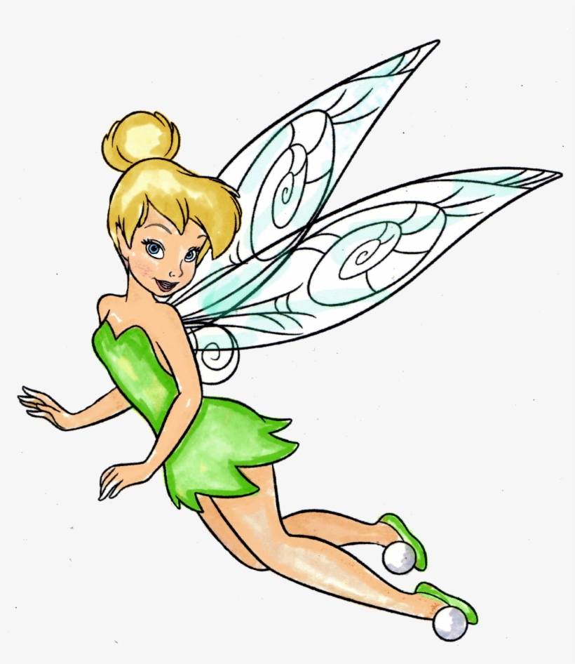 Transparent Tinkerbell Rain - Tinkerbell Para Colorear, transparent png