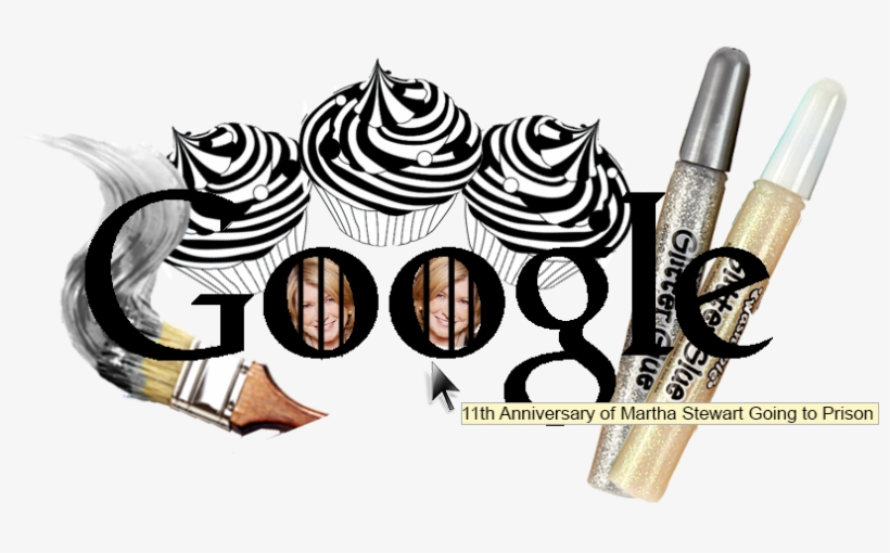Martha Stewart Google Doodle - Google Doodle, transparent png