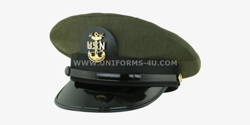 Us Navy Master Chief Petty Officer Aviation Green Hat - Us Navy Officer's Aviation Green Uniform, transparent png