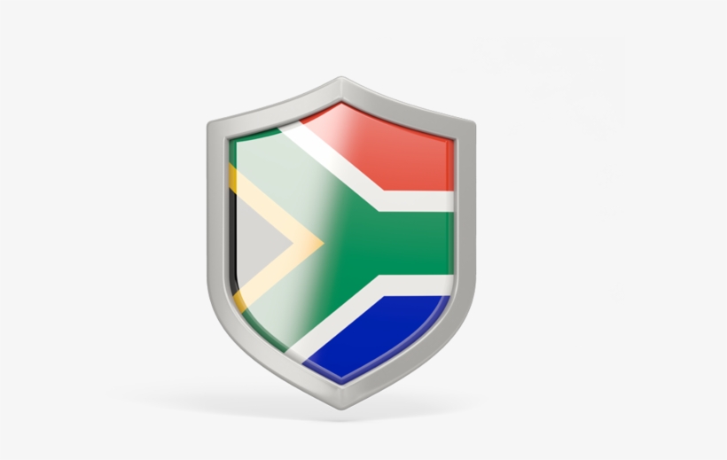 South Africa Flag Shield, transparent png