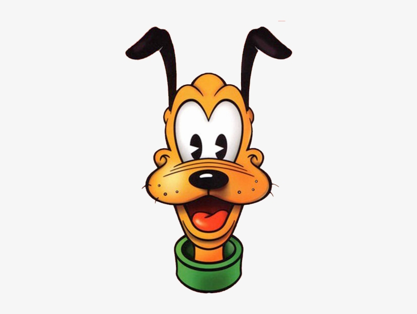 Download Transparent Dog Bone Clipart For Print - Pluto Disney Face ...