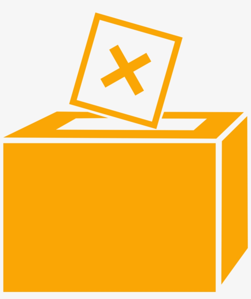 Voter Registration - Voting Ballot Icon Png, transparent png