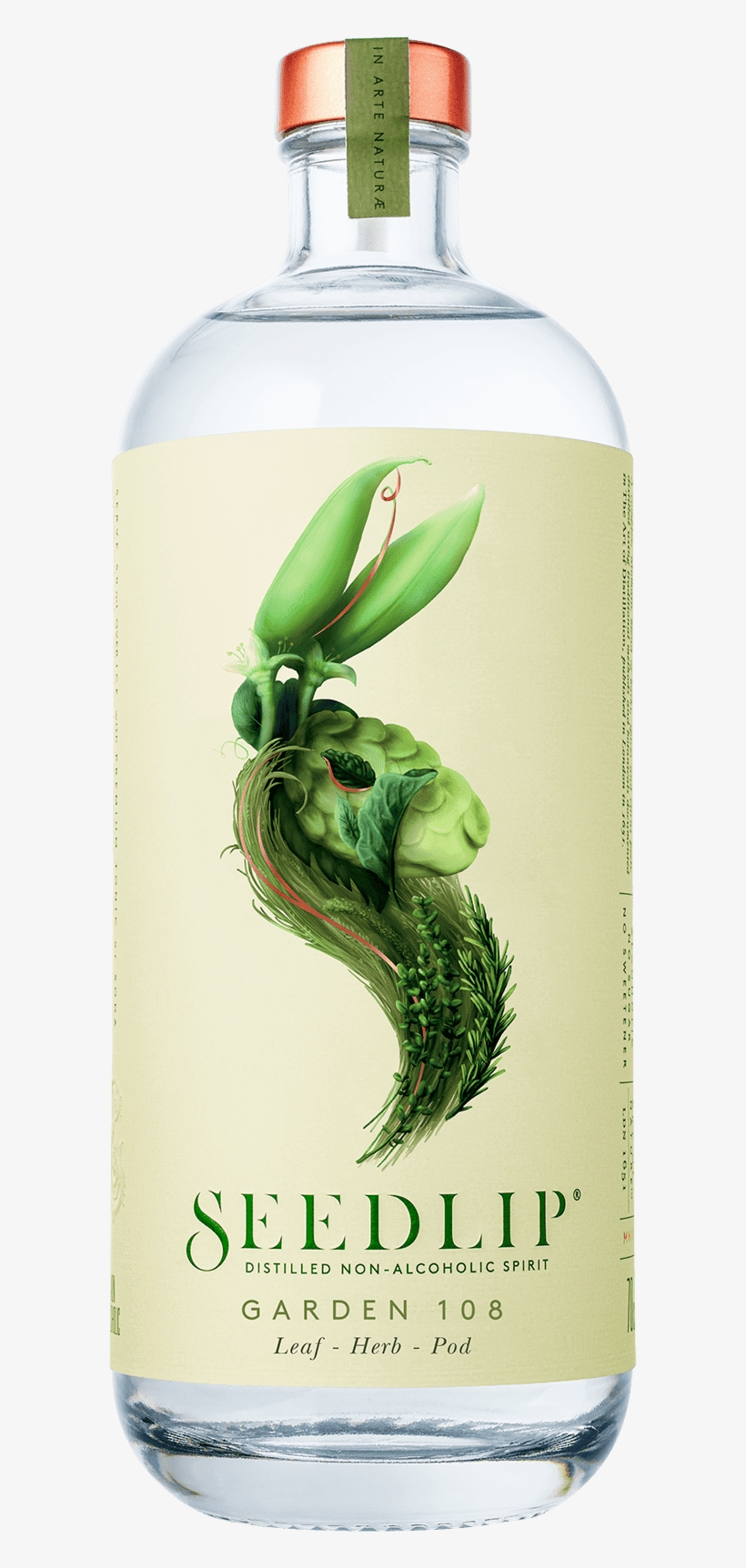 Bottle-garden - Seedlip Spice 94 Distilled Non-alcoholic Spirit 70cl, transparent png