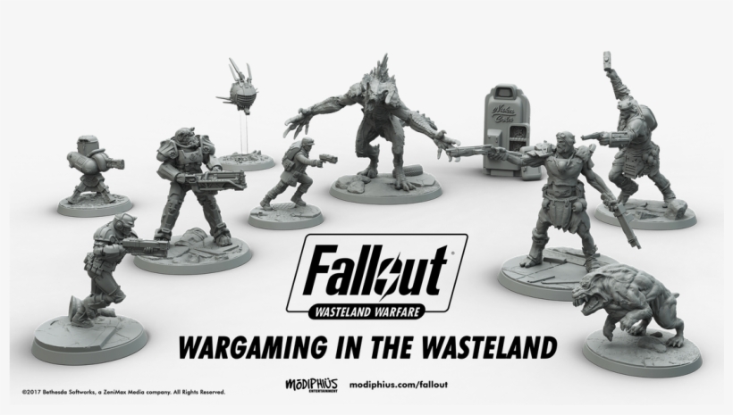 Lots Of Different Video Games Are Turning Into Miniatures - Fallout Board Game Expansions, transparent png