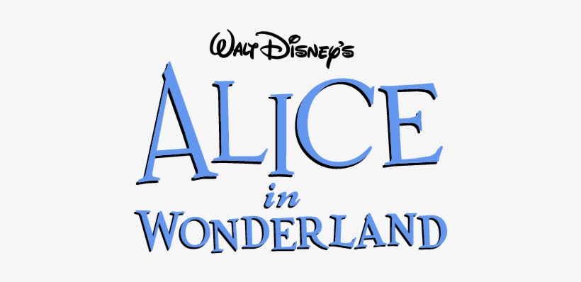 Report - Alice In Wonderland Logo Disney, transparent png