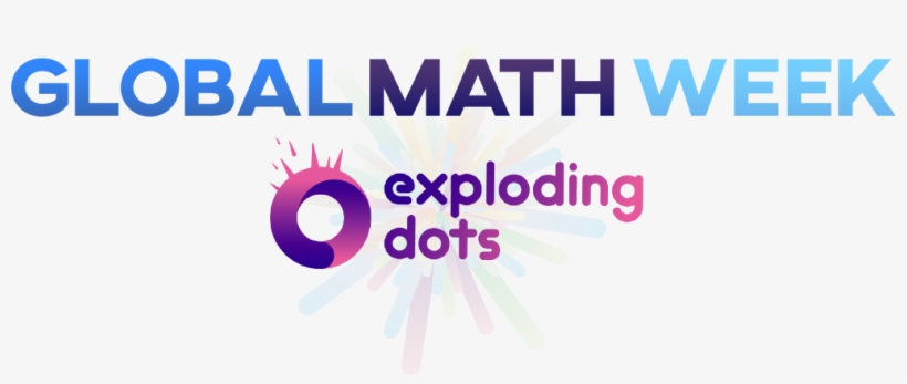 Global Math Week Exploding Dots - Global Math Week Logo, transparent png