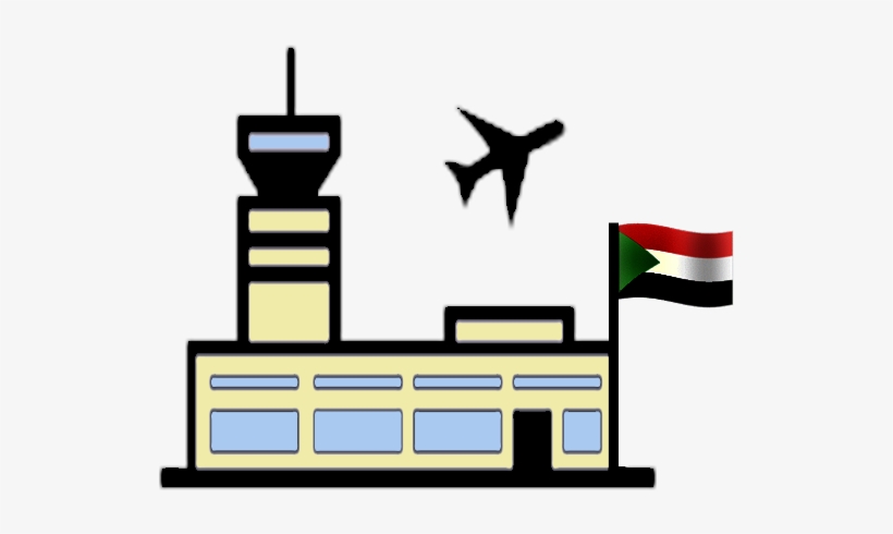 Sudan Airport Stub - Air Port Png, transparent png