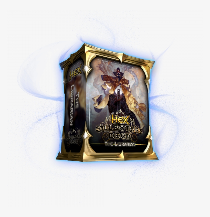 Collector's Deck The Librarian - Action Figure, transparent png