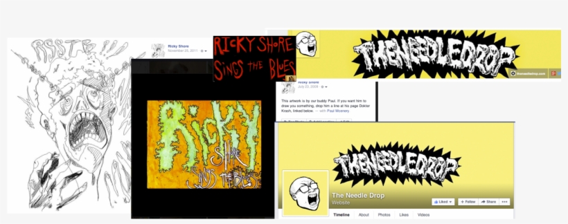 The Artwork For The Social Networking Sites Is So Similar - Needle Drop, transparent png