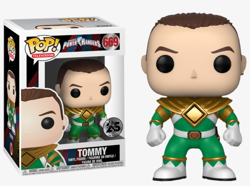 Power Rangers Green Ranger - Tommy Power Rangers Funko Pop, transparent png